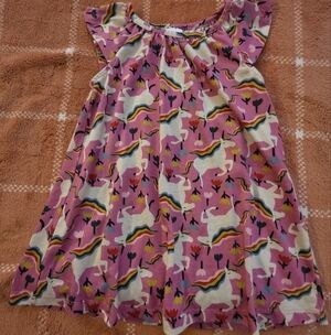 Hanna Andersson Pink Unicorn Dress
